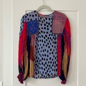 Anthropologie Colorful Women's Top